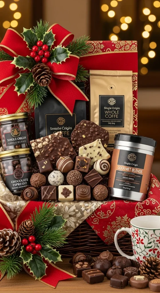 Gourmet boss gift basket