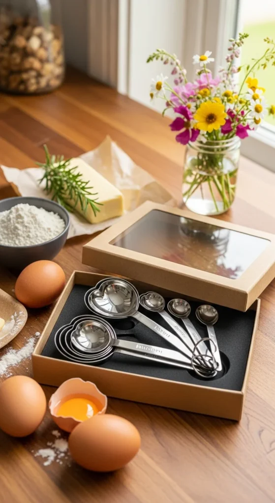 Heart measuring spoon favors
