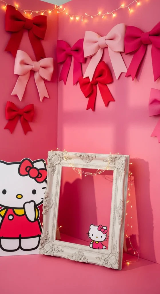Hello Kitty photo booth ideas