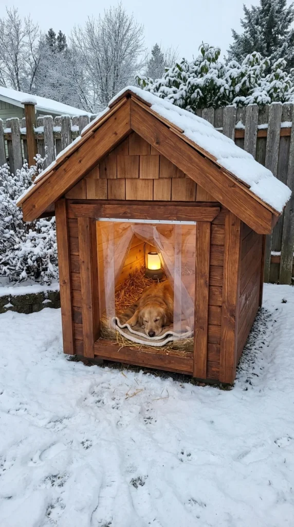 Insulated dog house DIY