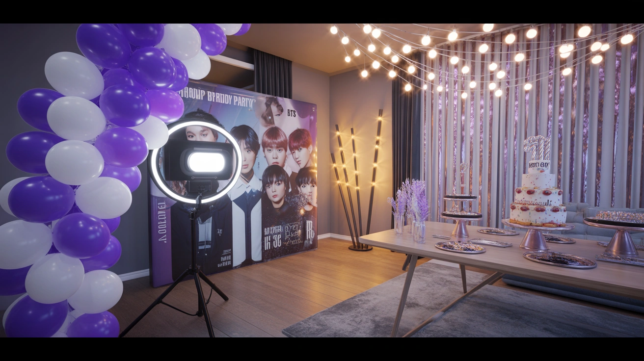 K-pop birthday party ideas