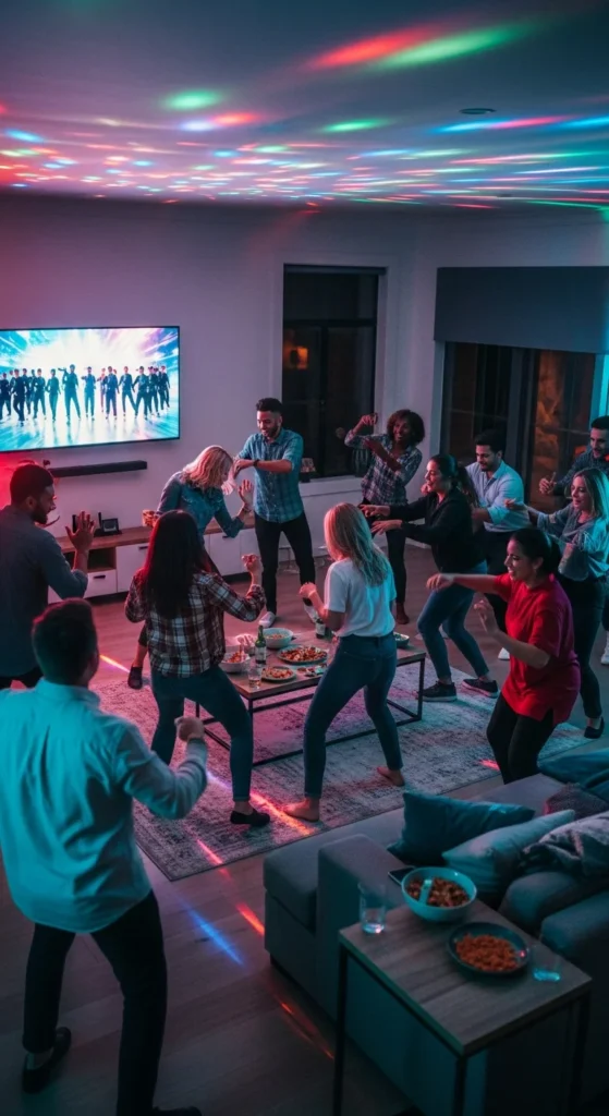 K-pop dance party activity