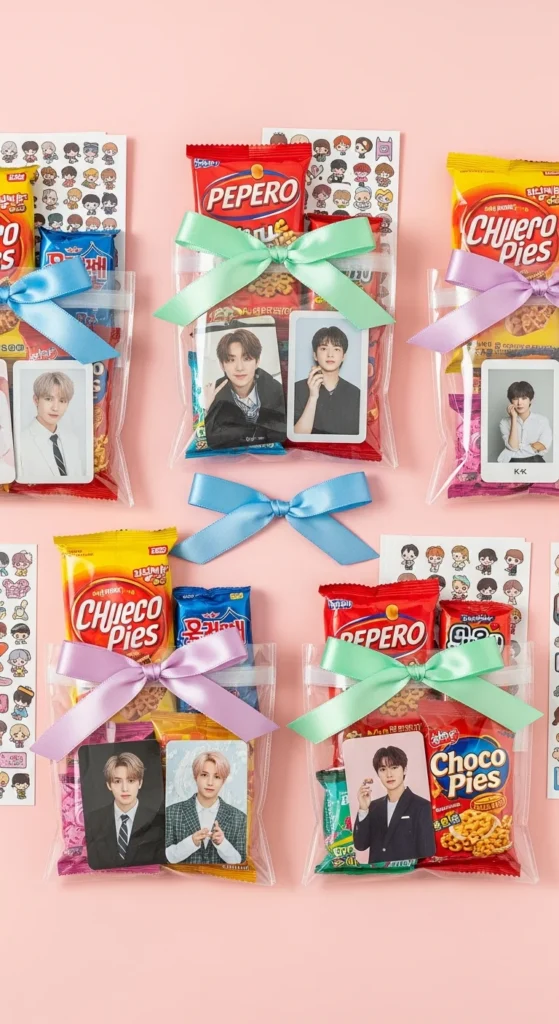 K-pop party favor bags