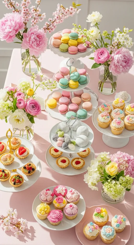 Korean party dessert table