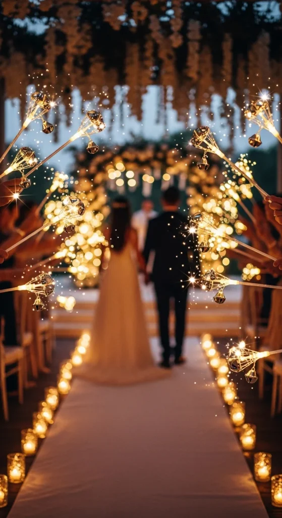 LED wedding wand favors