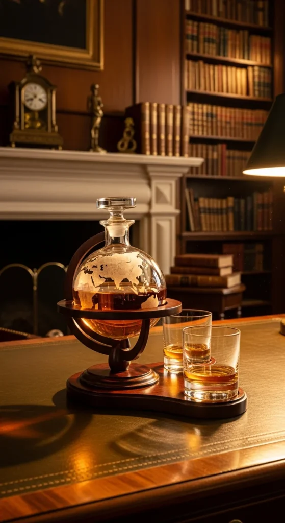 Luxury whiskey decanter gift