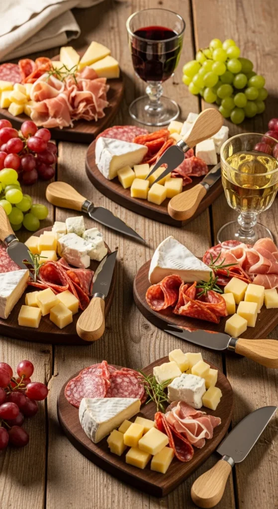 Mini charcuterie board favors