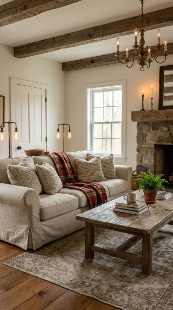 Oatmeal farmhouse crochet covers