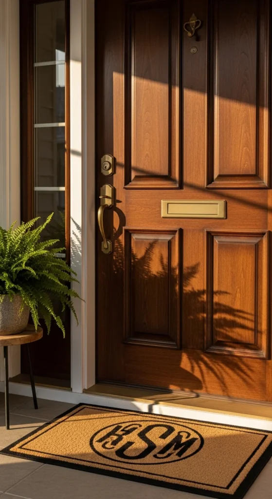 Personalized housewarming doormat