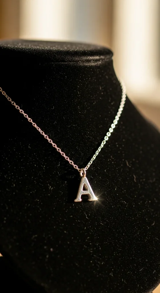 Personalized sweet 16 necklace