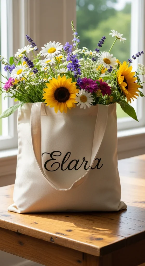 Personalized tote bag sister in law
