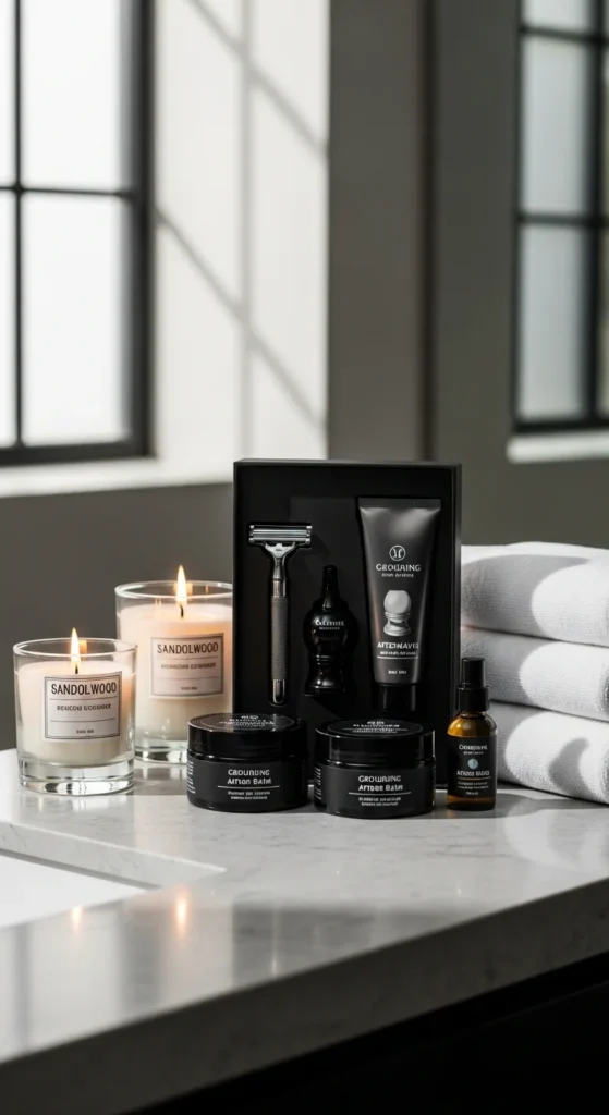 Premium men's grooming gift