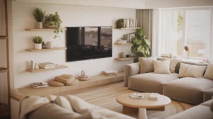 Small Living Room Ideas with TV