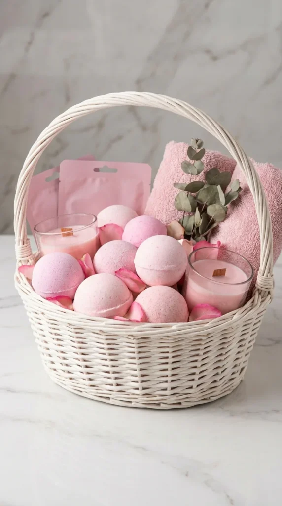 Spa gift hamper — spinster party gift