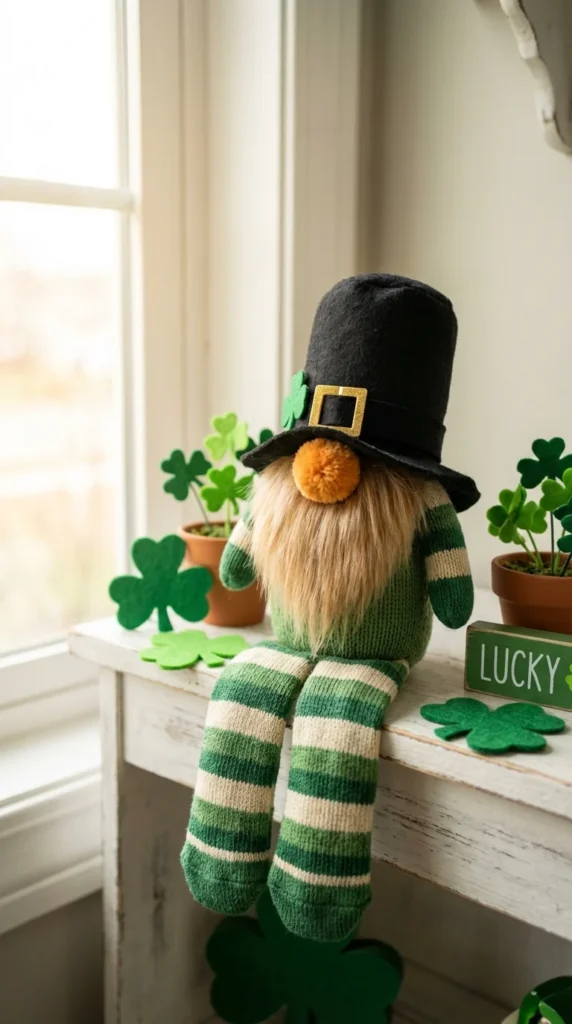 St. Patrick's Day gnome leprechaun craft