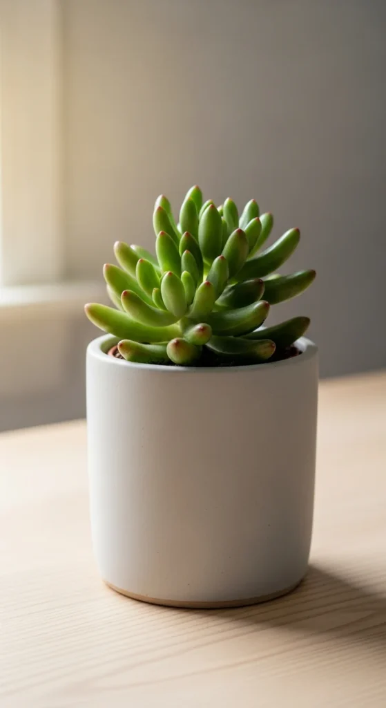 Succulent desk plant gift
