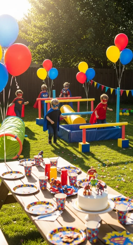 Superhero birthday party ideas 5 year olds