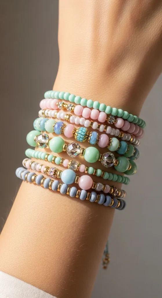 Sweet 16 beaded bracelets