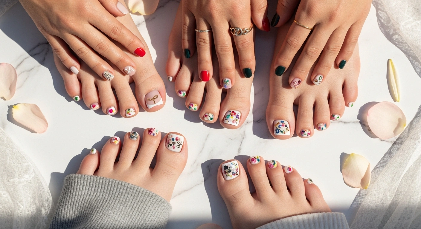 Toe nail designs