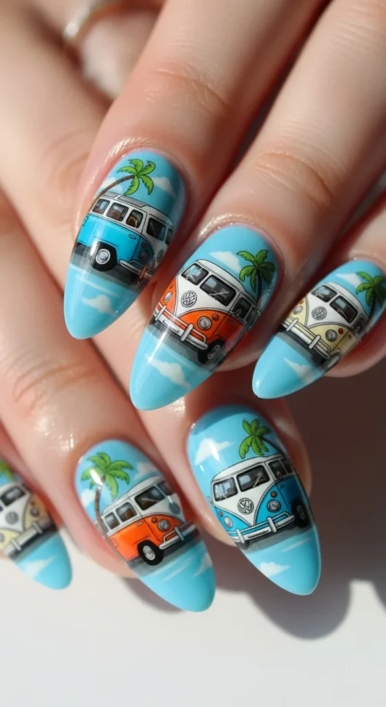 Van hippie nails
