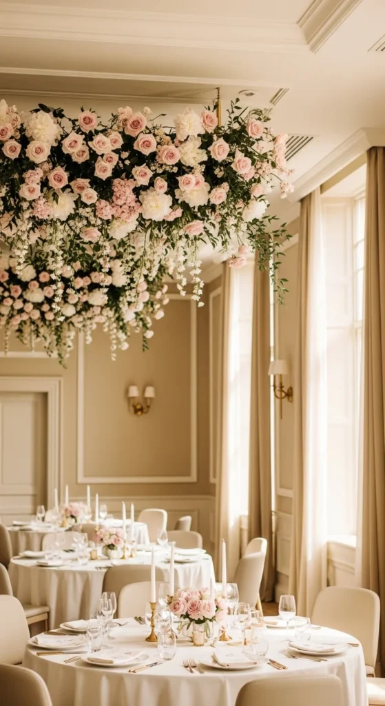 Wedding shower floral arrangements