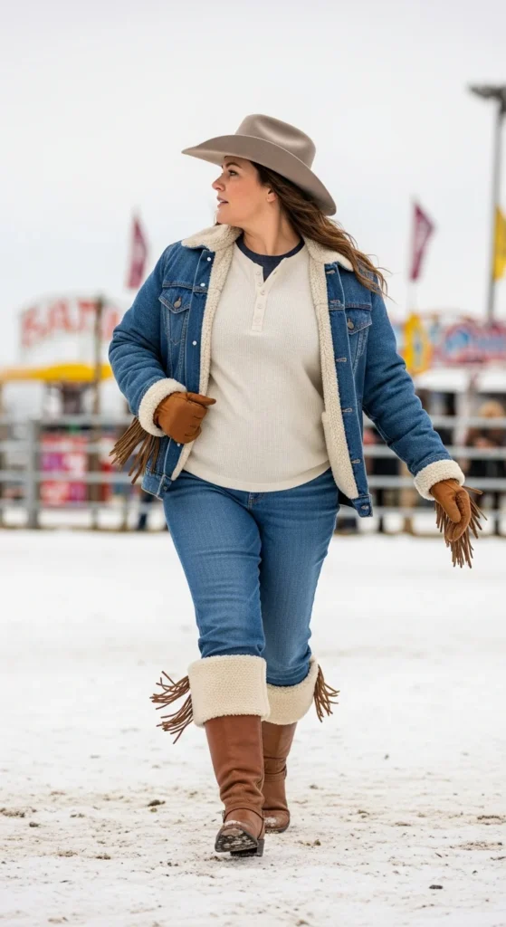 Winter PBR outfit women