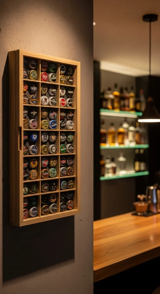 beer cap display box