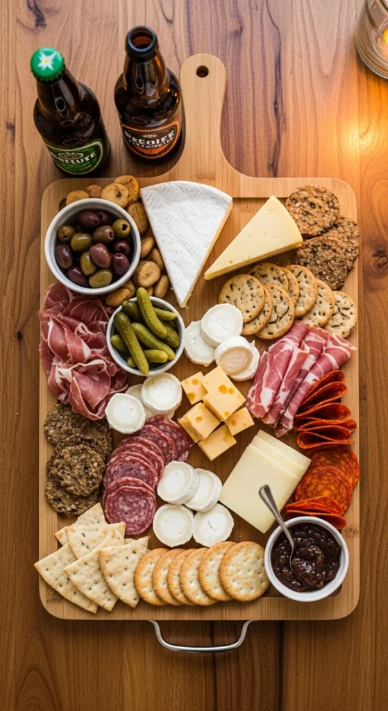 beer charcuterie board gift