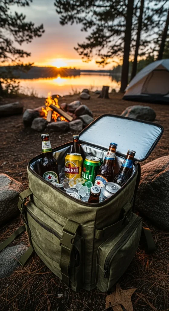 beer cooler backpack gift
