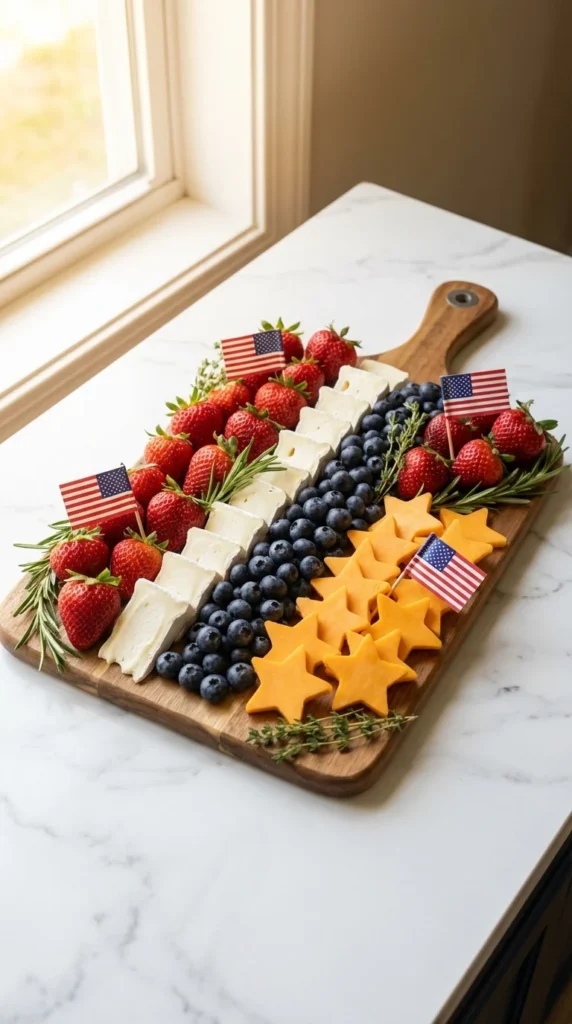 4th of July charcuterie board