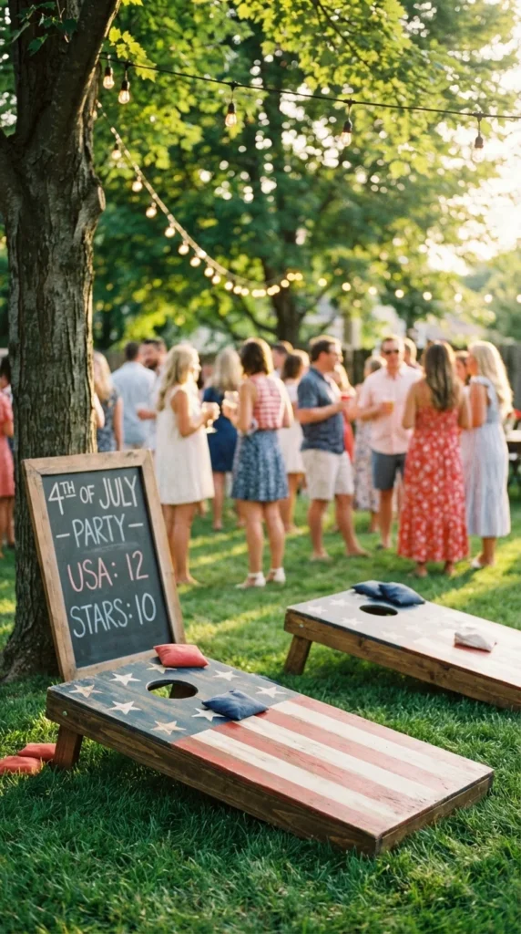 4th of July outdoor lawn games