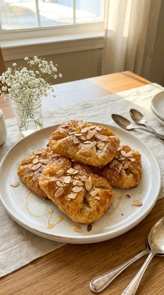 Almond Danish pastry brunch recipe