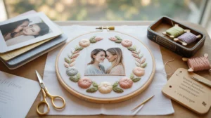 DIY photo embroidery ideas