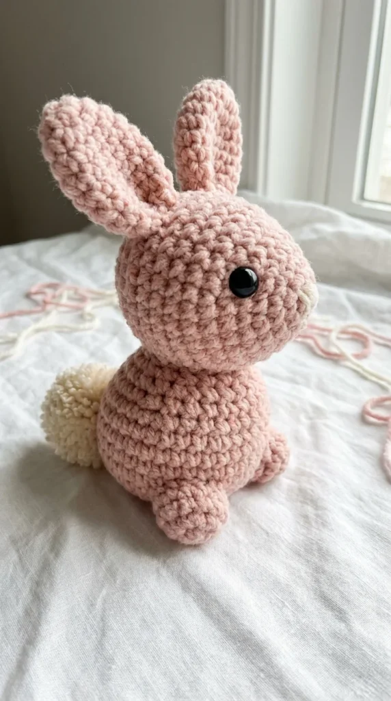Easy crochet amigurumi bunny beginners