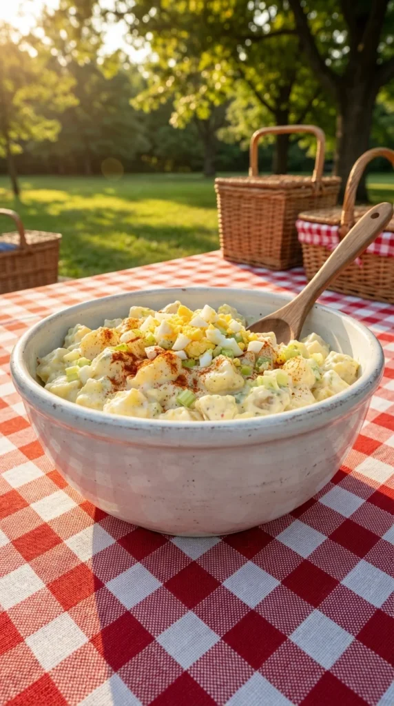 Fourth of July potluck potato salad