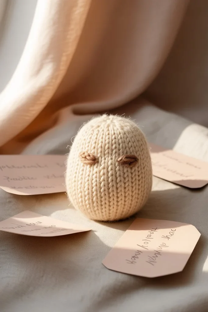 Funny potato crochet gift