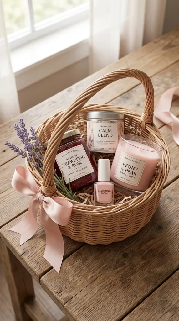 Gift basket mothers day brunch ideas