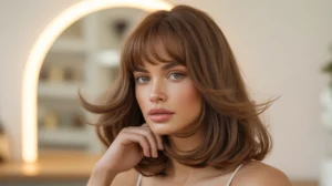 Haircut Ideas for Round Faces