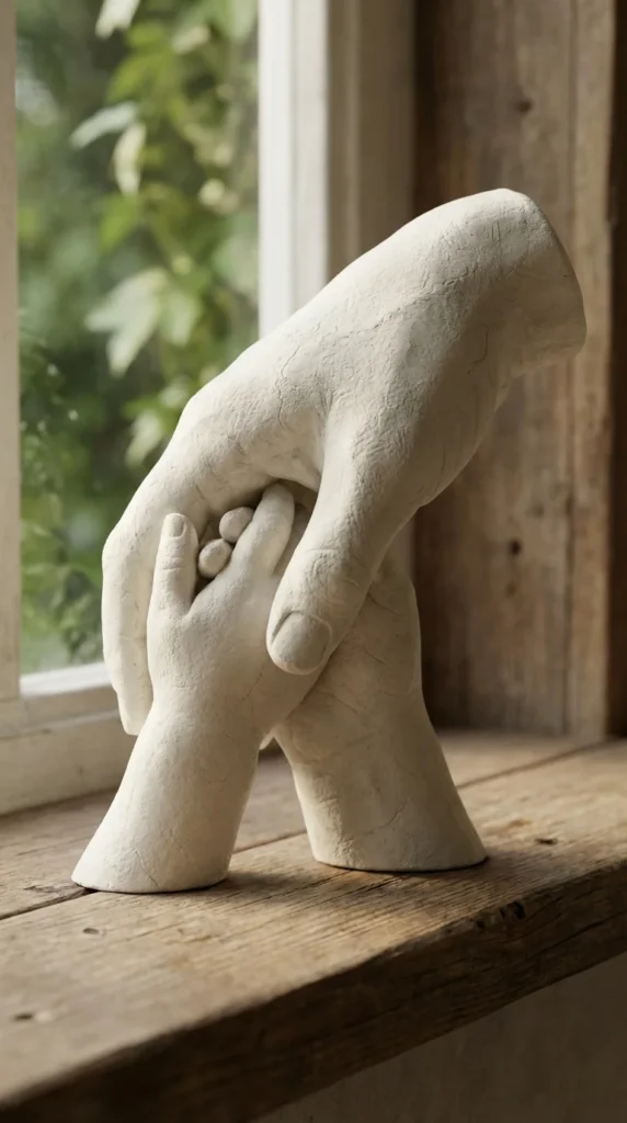 Handmade sentimental gift for mom