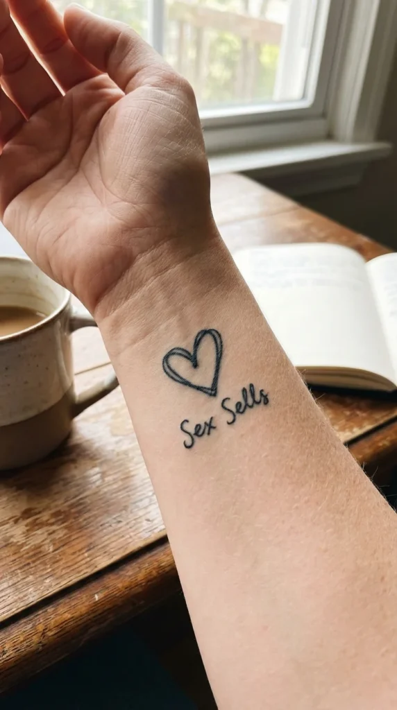 Heated Rivalry matching fan tattoo