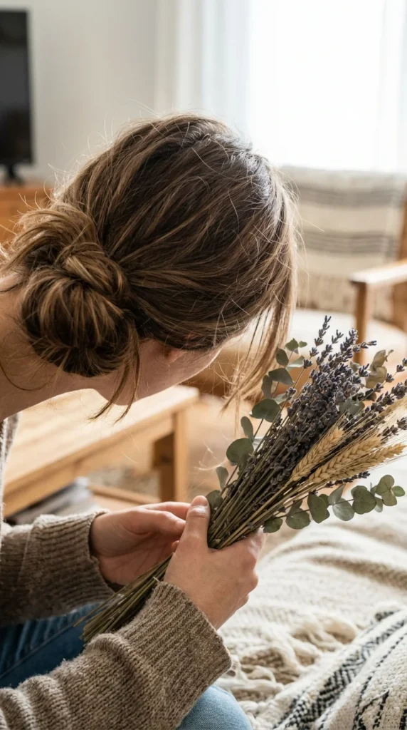 Messy bun romantic hairstyle