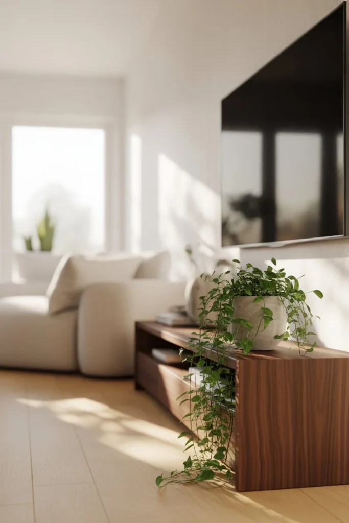 Modern small living room TV ideas