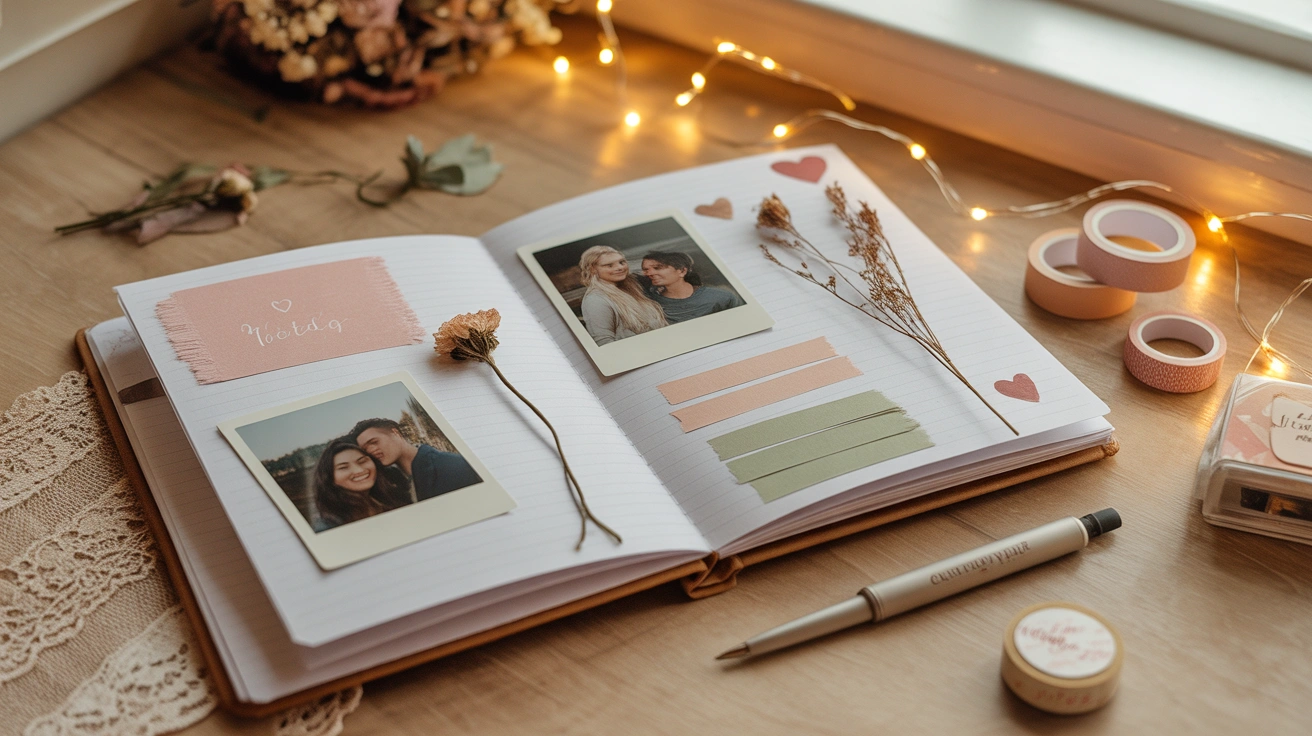 Romantic Scrapbook Ideas for Couples