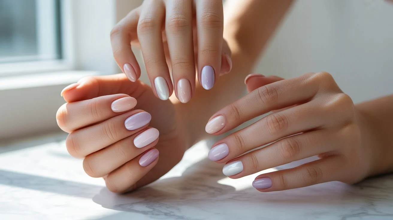 Rounded nail designs