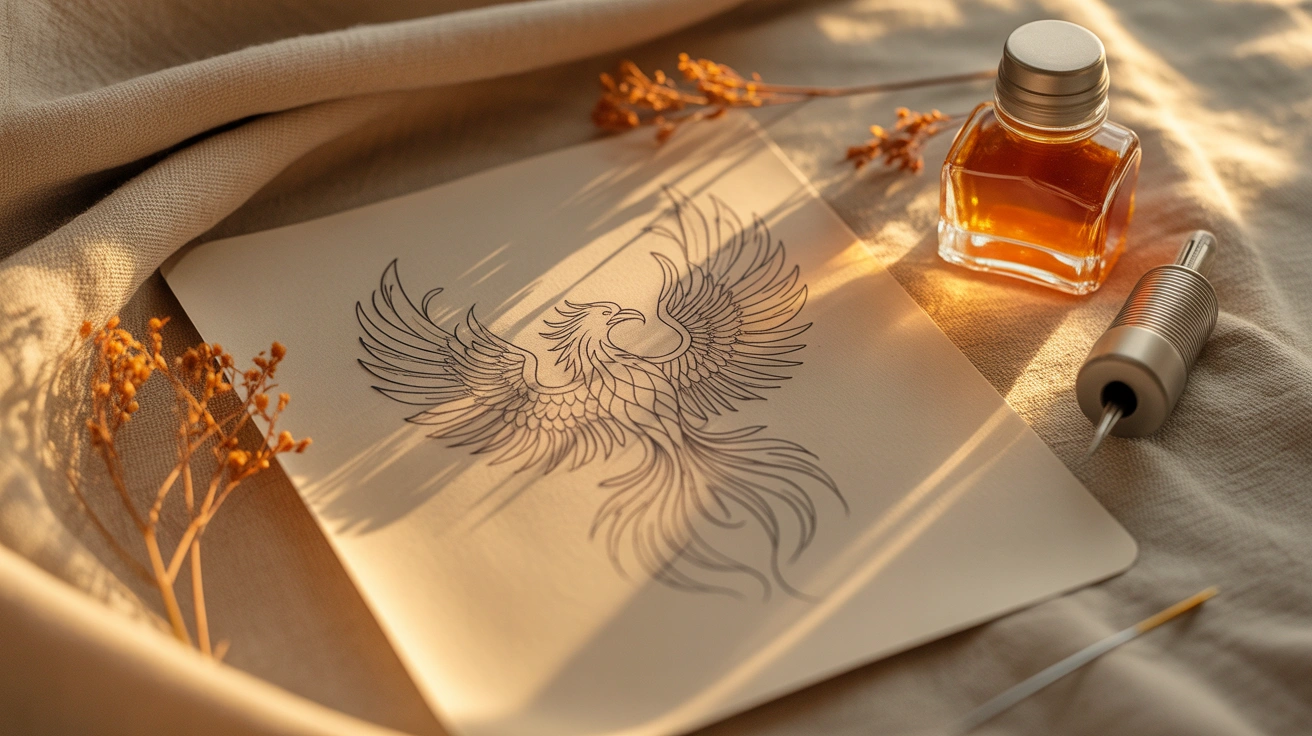 Small Phoenix Tattoos
