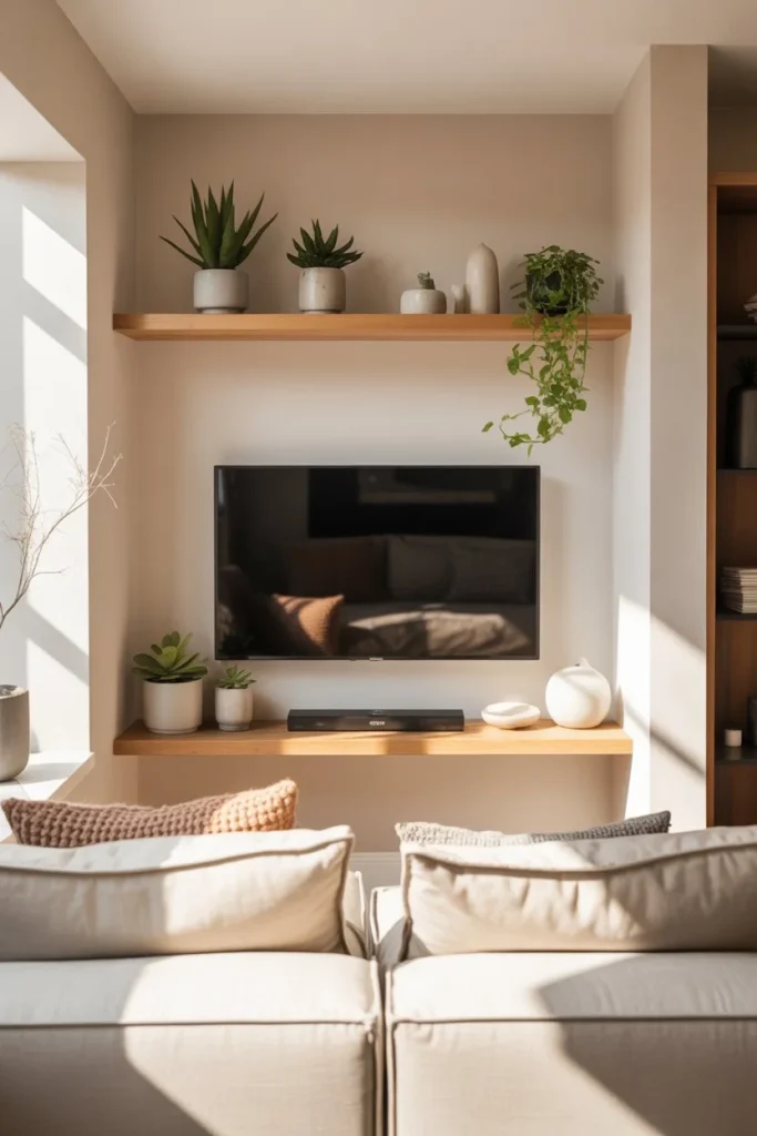 Small living room TV wall mount