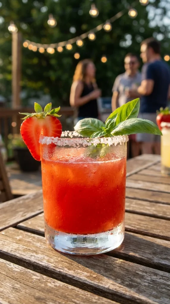 Strawberry margarita 4th July