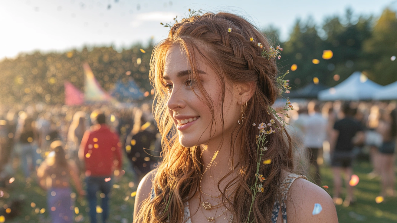 Summer Concert Hairstyles