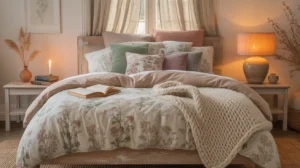 Vintage Floral Bedding Ideas
