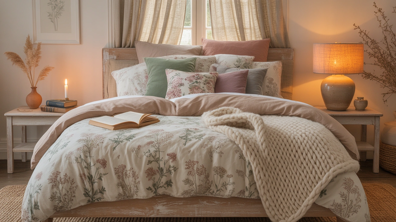 Vintage Floral Bedding Ideas